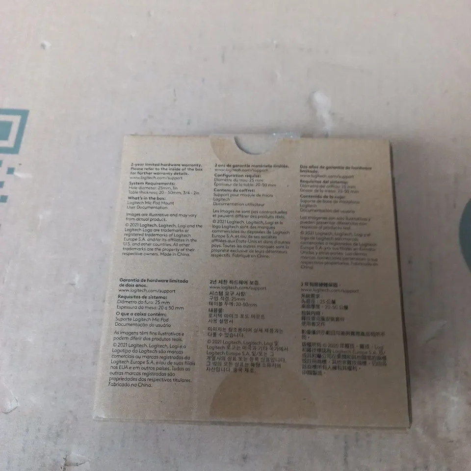 LOGITECH MIC POD MOUNT – BOXED