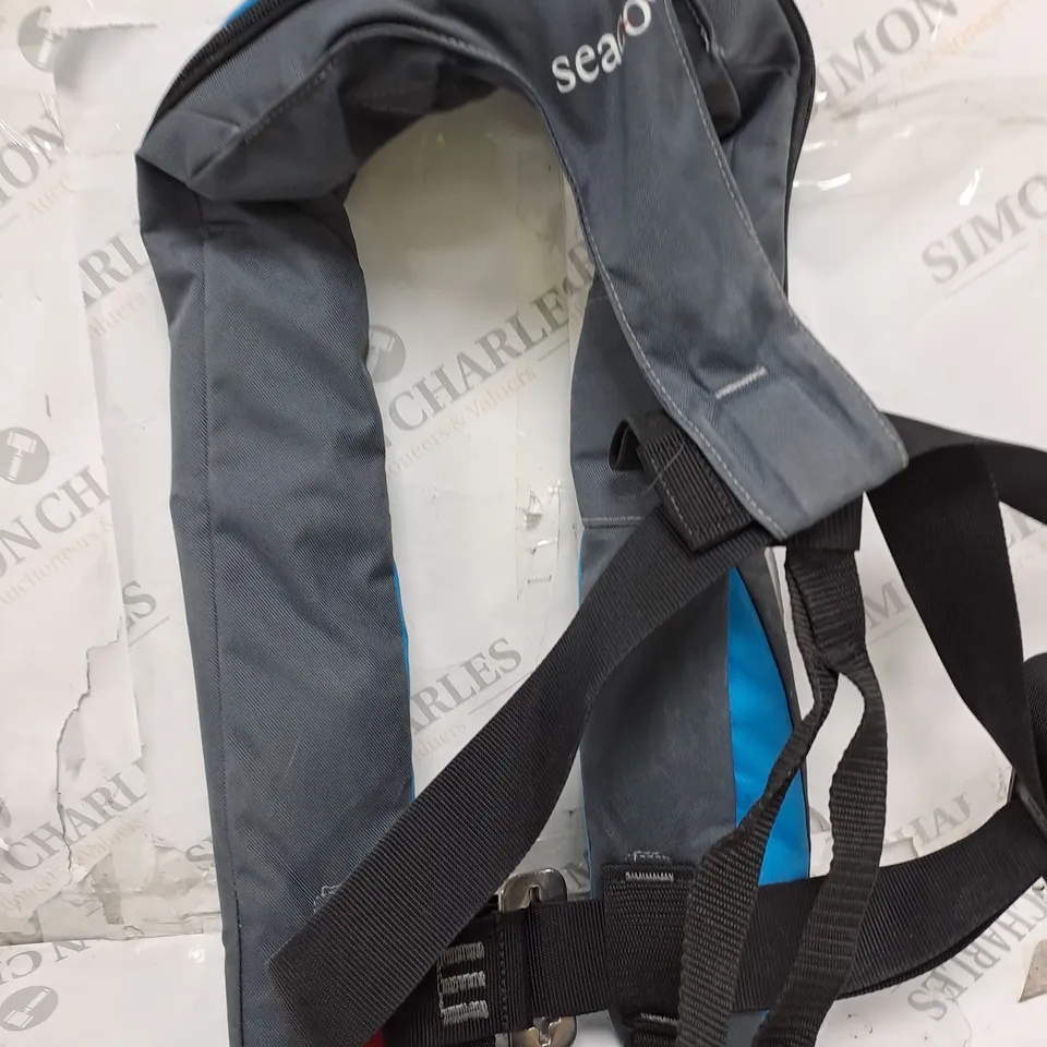 SEAGO ACTIVE 190N LIFEJACKET IN BLUE & GREY