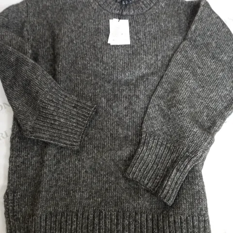 NOBODYS CHILD OVERSIZED CHUNKY CREW - UK SMALL