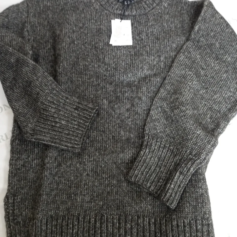 NOBODYS CHILD OVERSIZED CHUNKY CREW - UK SMALL