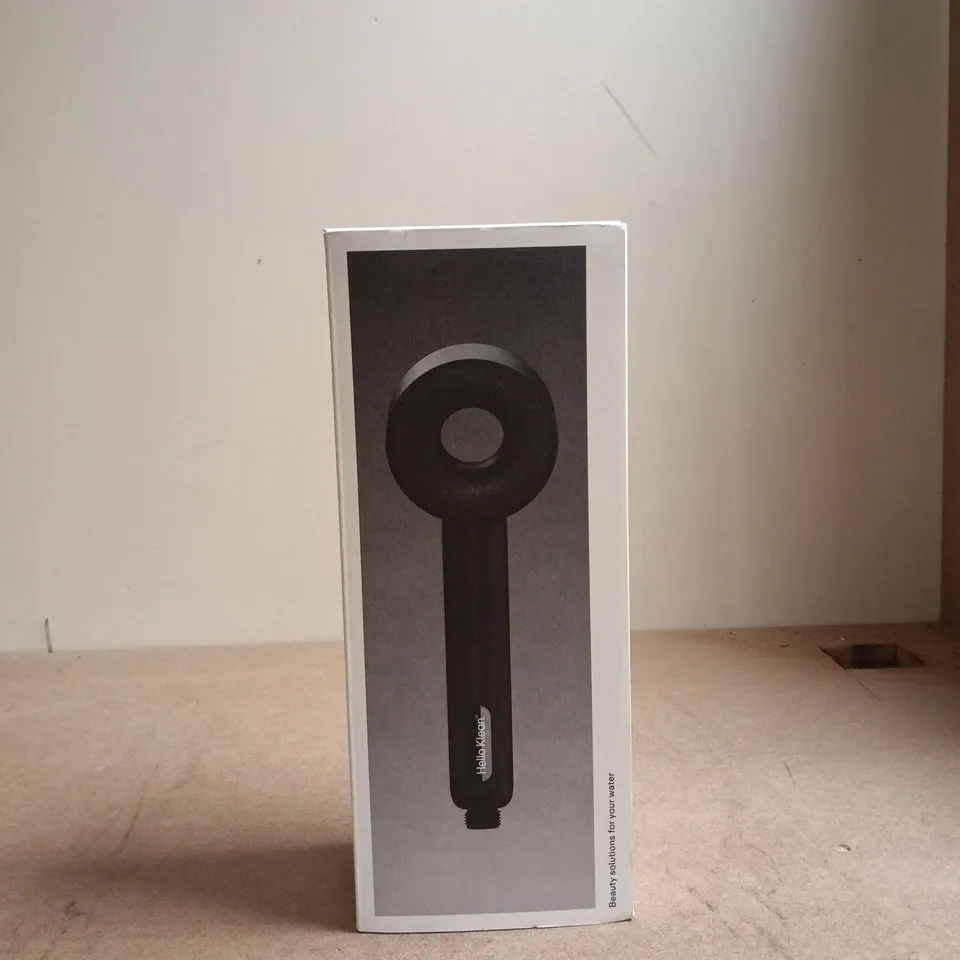 HELLO KLEAN FILTER 01 SHOWER HEAD CASING AND CARTRIDGES BOXED