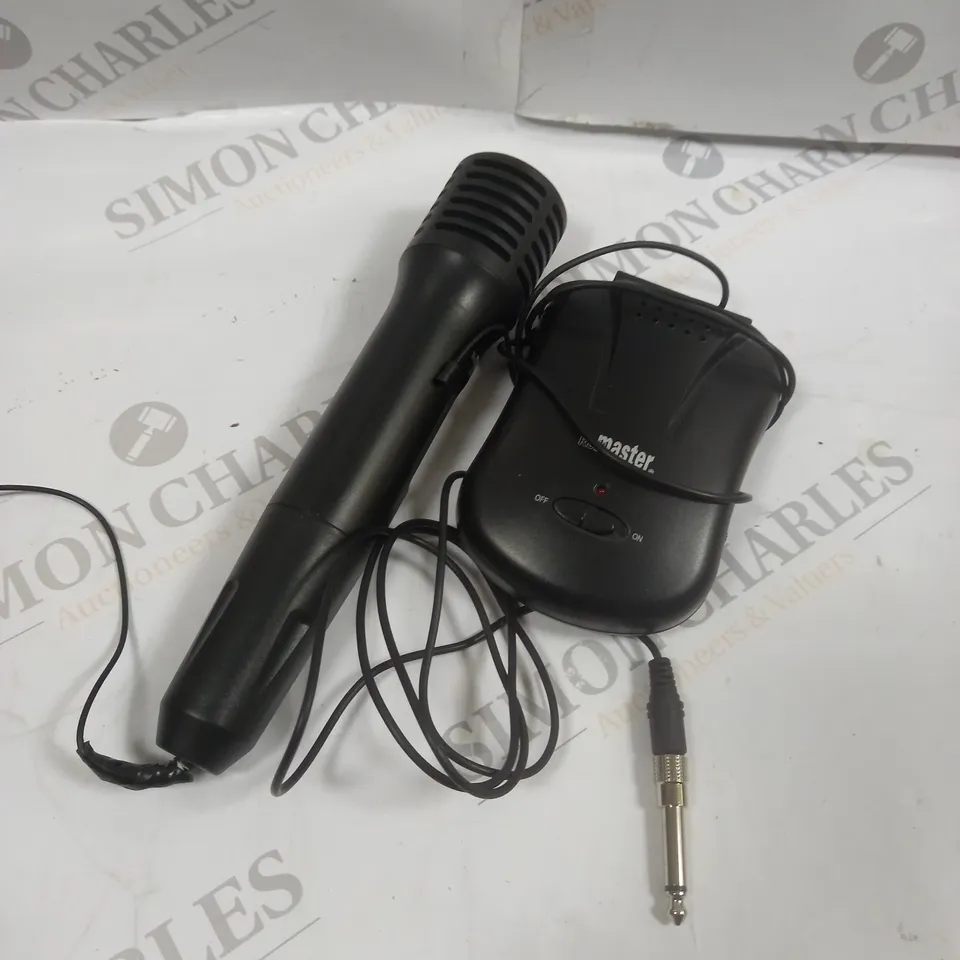 BOXED ROLLMASTER CORDLESS MICROPHONE 