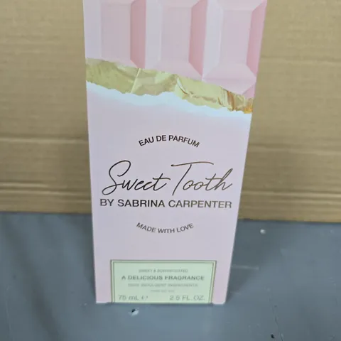 BOXED AND SEALED SWEET TOOTH BY SABRINA CARPENTER 75ML EAU DE PARFUM
