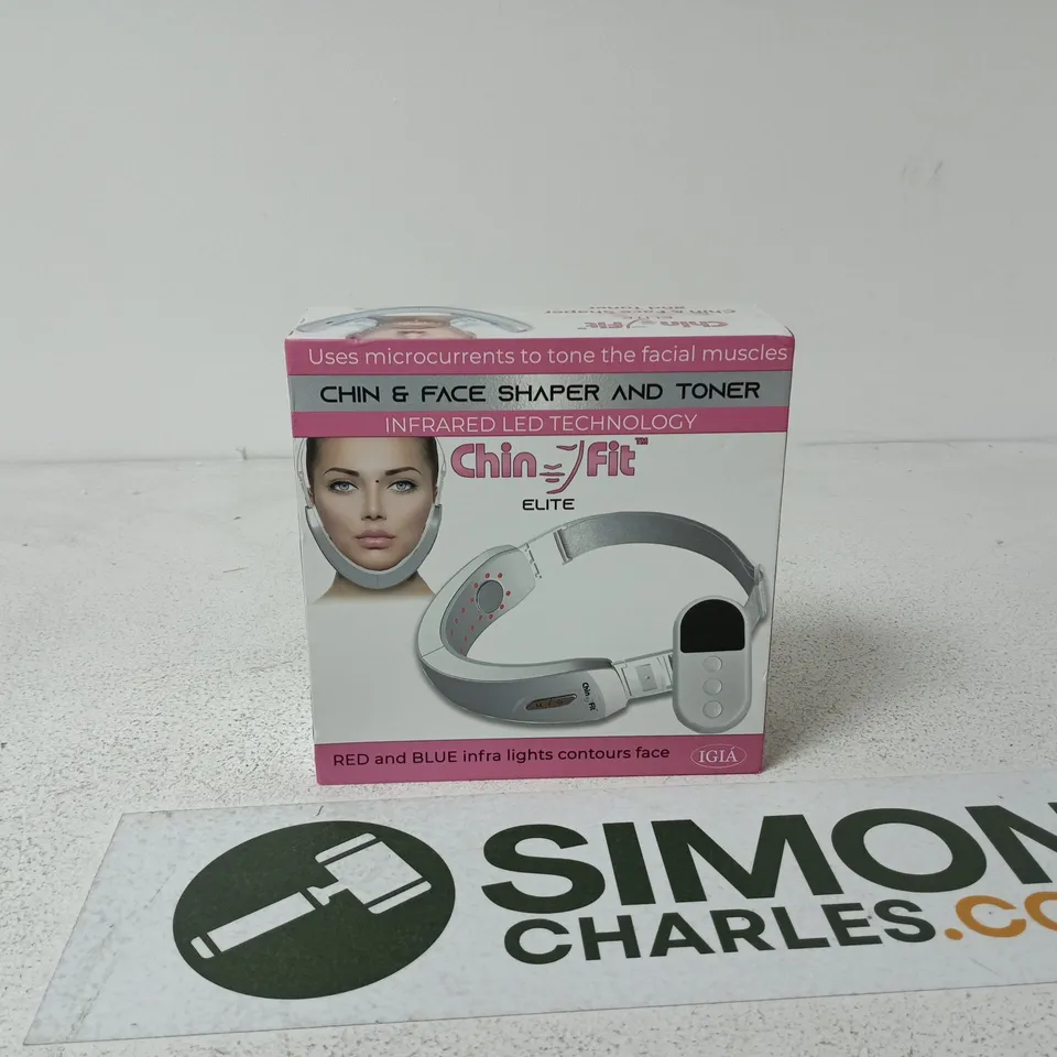CHIN FIT ELITE CHIN AND FACE SHAPER AND TONER BOXED