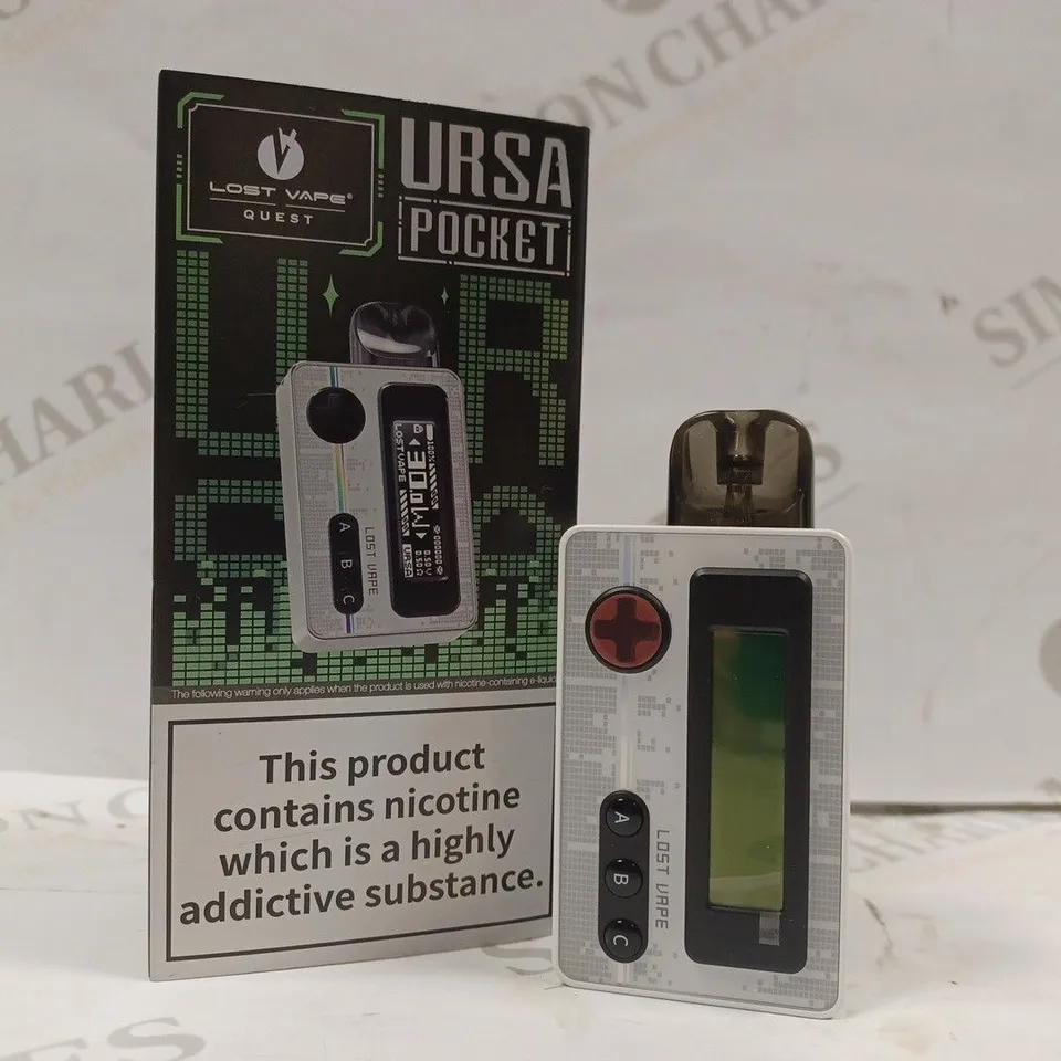 BOXED LOST VAPE URSA POCKET POD KIT - SILVER STORM 
