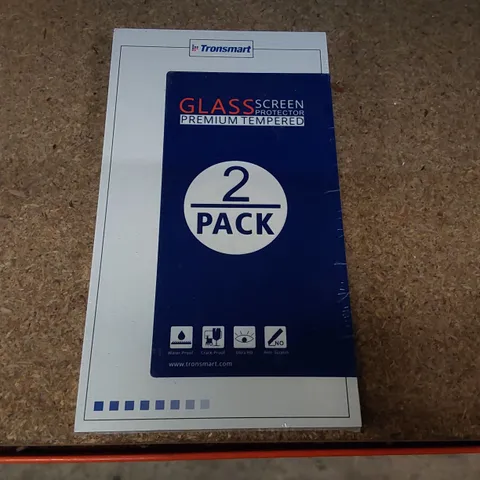 BOX OF 60X 2PCS BRAND NEW TRONSMART PREMIUM TEMPERED GLASS SCREEN PROTECTORS // SIZE UNSPECIFIED (1 BOX)