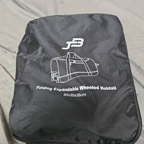 JB FOLDING EXPANDABLE WHEELED HOLDALL 