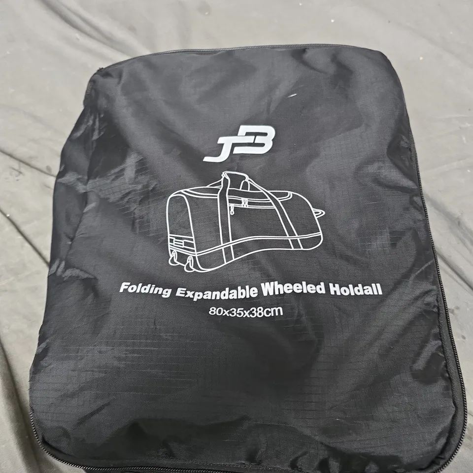 JB FOLDING EXPANDABLE WHEELED HOLDALL 