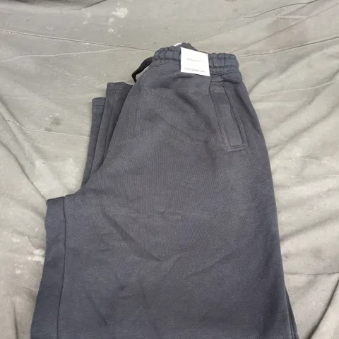 PULL&BEAR BAGGY FIT JOGGERS – NAVY, MEN'S SIZE M