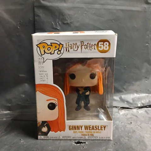 FUNKO POP! HARRY POTTER GINNY WEASLEY FIGURE – #58, BOXED