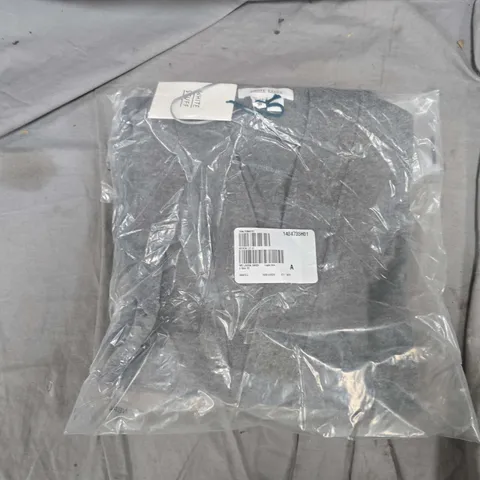 BAGGED WHITE STUFF LAURA LONGLINE CARDI IN LIGHT GREY - UK 12R