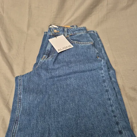 ALIGNE MARKUS WIDE LEG JEANS SIZE 26