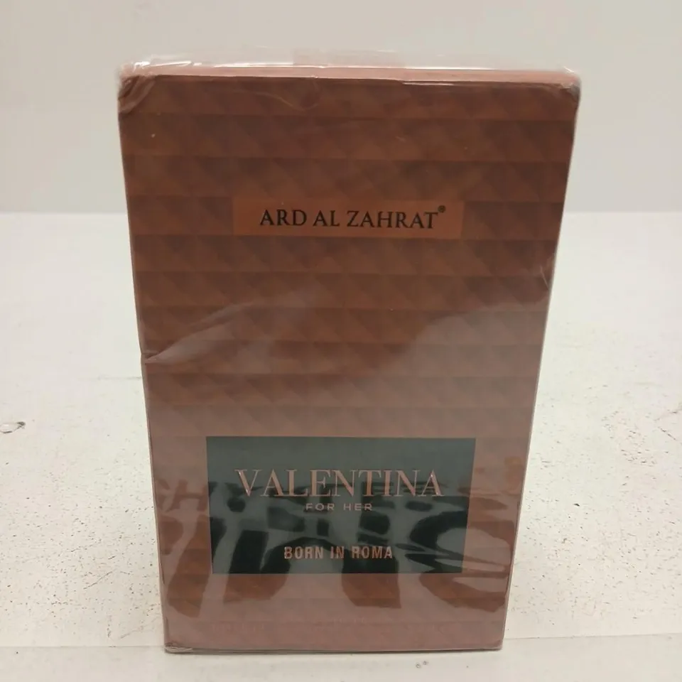 BOXED AND SEALED ARD AL ZAHRAT VALENTINA FOR HER BORN IN ROMA EAU DE TOILETTE 100ML