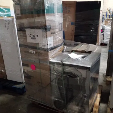 PALLET OF APPROXIMATELY 4 UNPROCESSED RAW RETURN WHITE GOODS TO INCLUDE