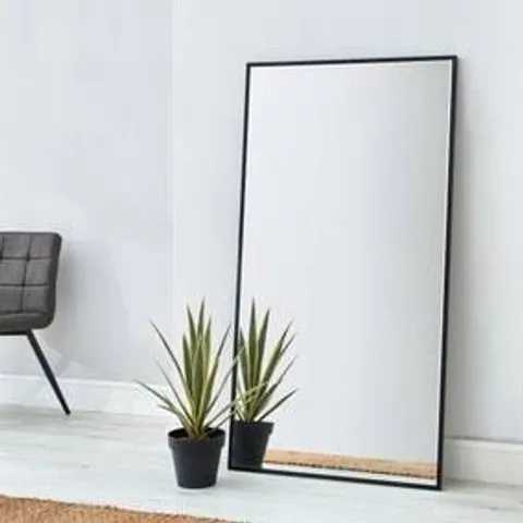 BOXED APARTMENT RECTANGLE FULL LENGTH LEANER MIRROR