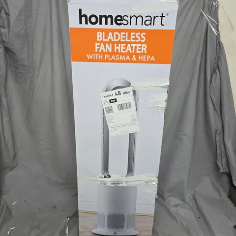 BOXED HOMESMART BLADELESS FAN HEATER IN WHITE
