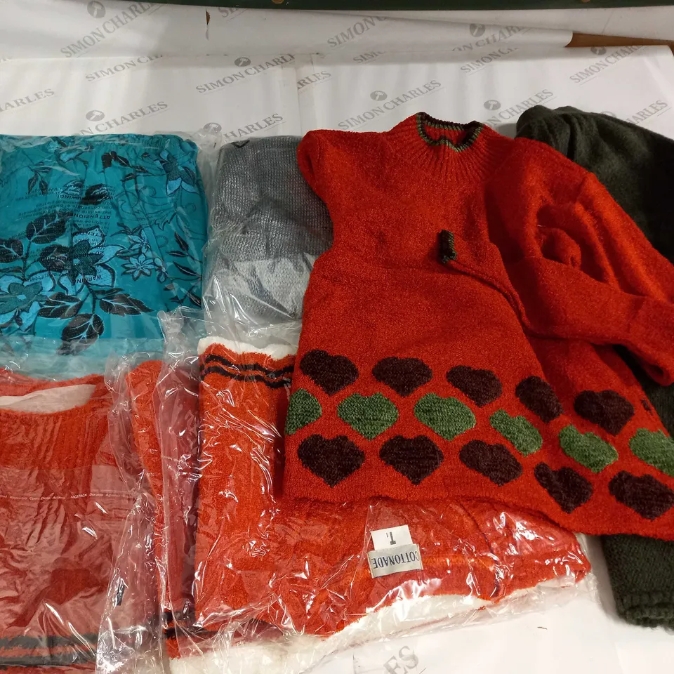 LOT OF 10 ASSORTED CLOTHING ITEMS - VARIOUS SIZES