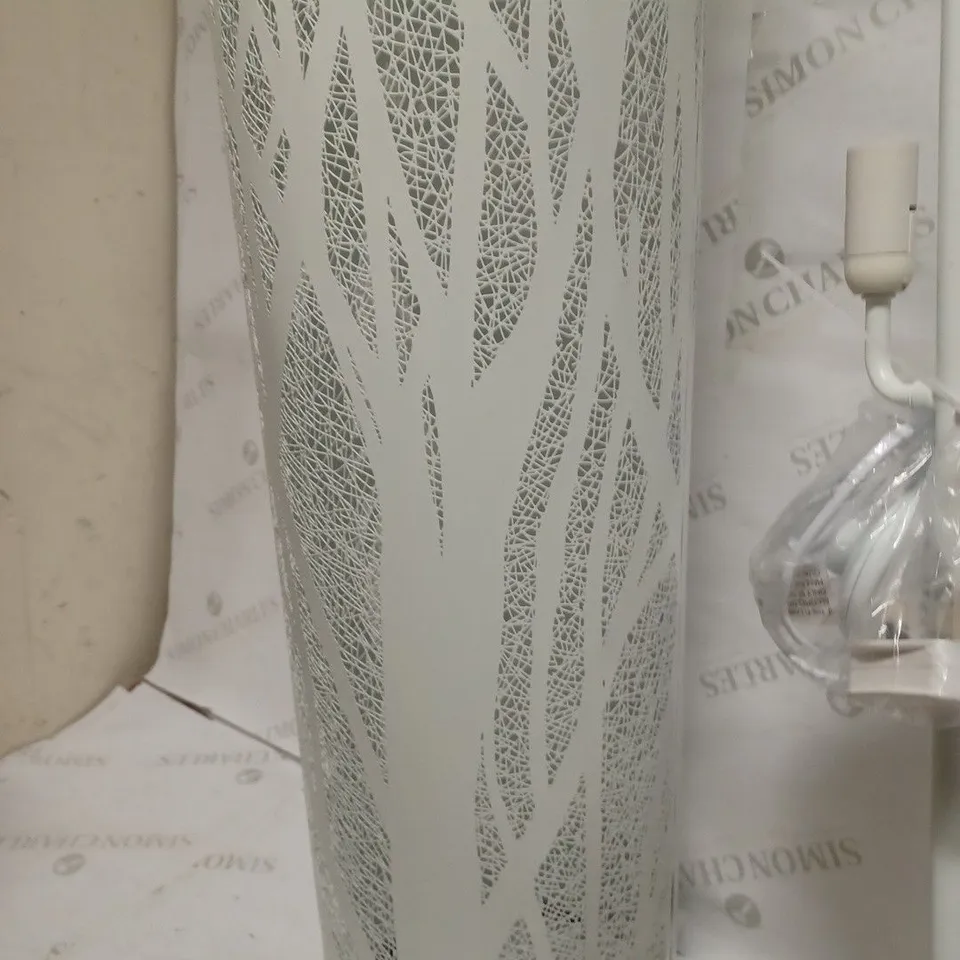 JOHN LEWIS DEVON FLOOR LAMP, WHITE [COLLECTION ONLY]