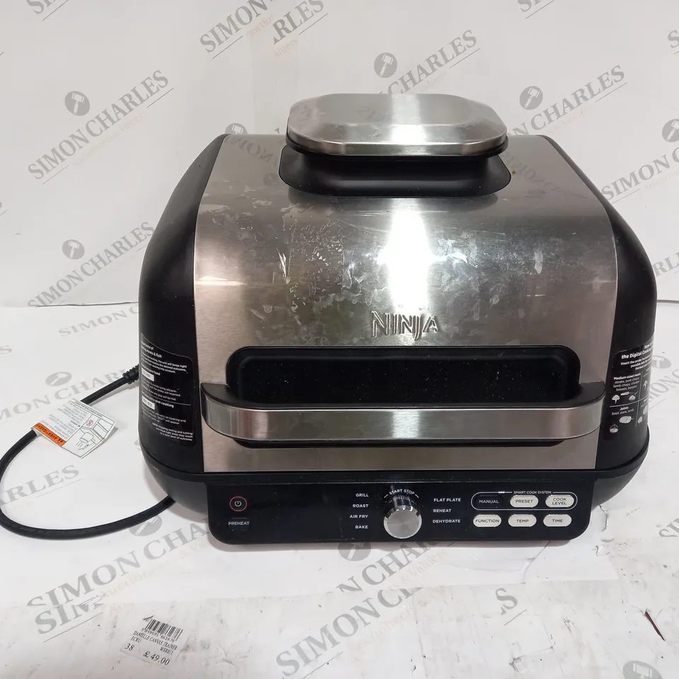 BOXED NINJA FOOI MAX PRO HEALTH GRILL, FLAT PLATE & AIR FRYER