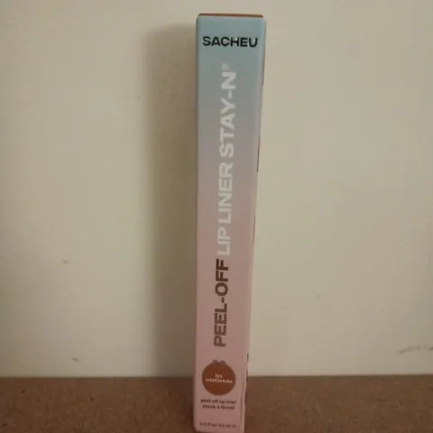 BOXED AND SEALED SACHEU PEEL-OFF LIP LINER STAY-IN 01 NOOHDE (3.5ML)