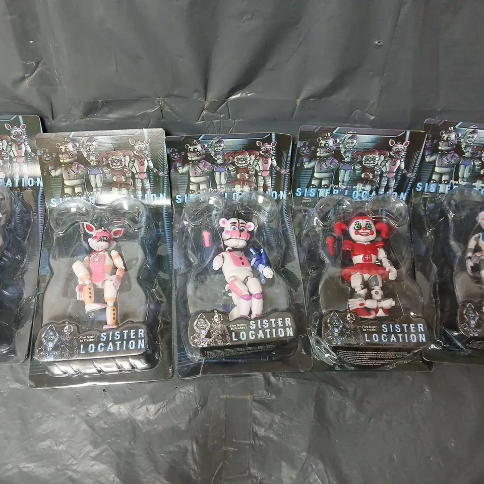 5 ENNARD FIVE NIGHTS AT FREDDY'S SISTER LOCATION DISMANTLED FIGURINES