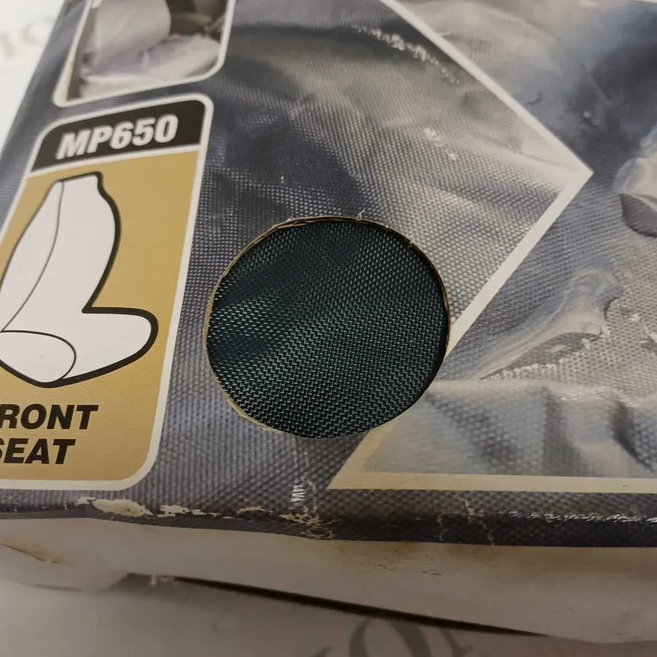 MAYPOLE UNIVERSAL FRONT SEAT COVER - BLUE