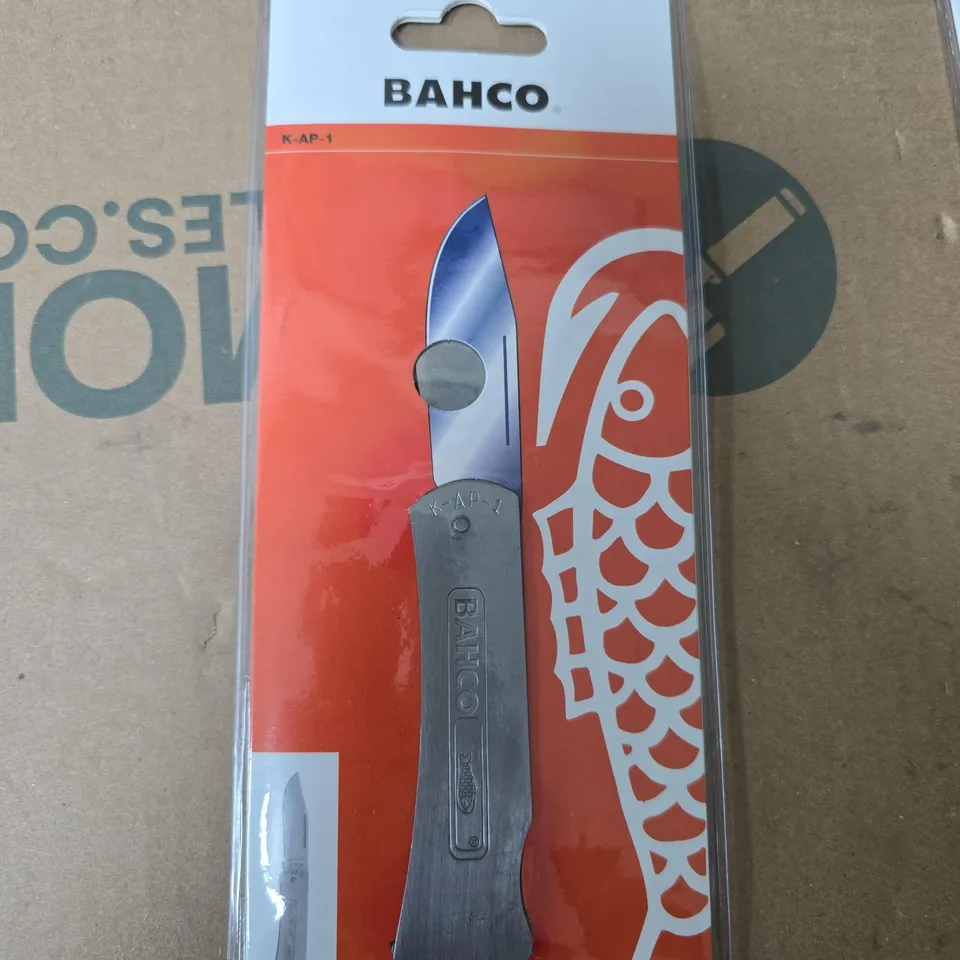 BAHCO K-AP-1 STAINLESS STEEL UTILITY KNIFE – ORIGINAL PACKAGING