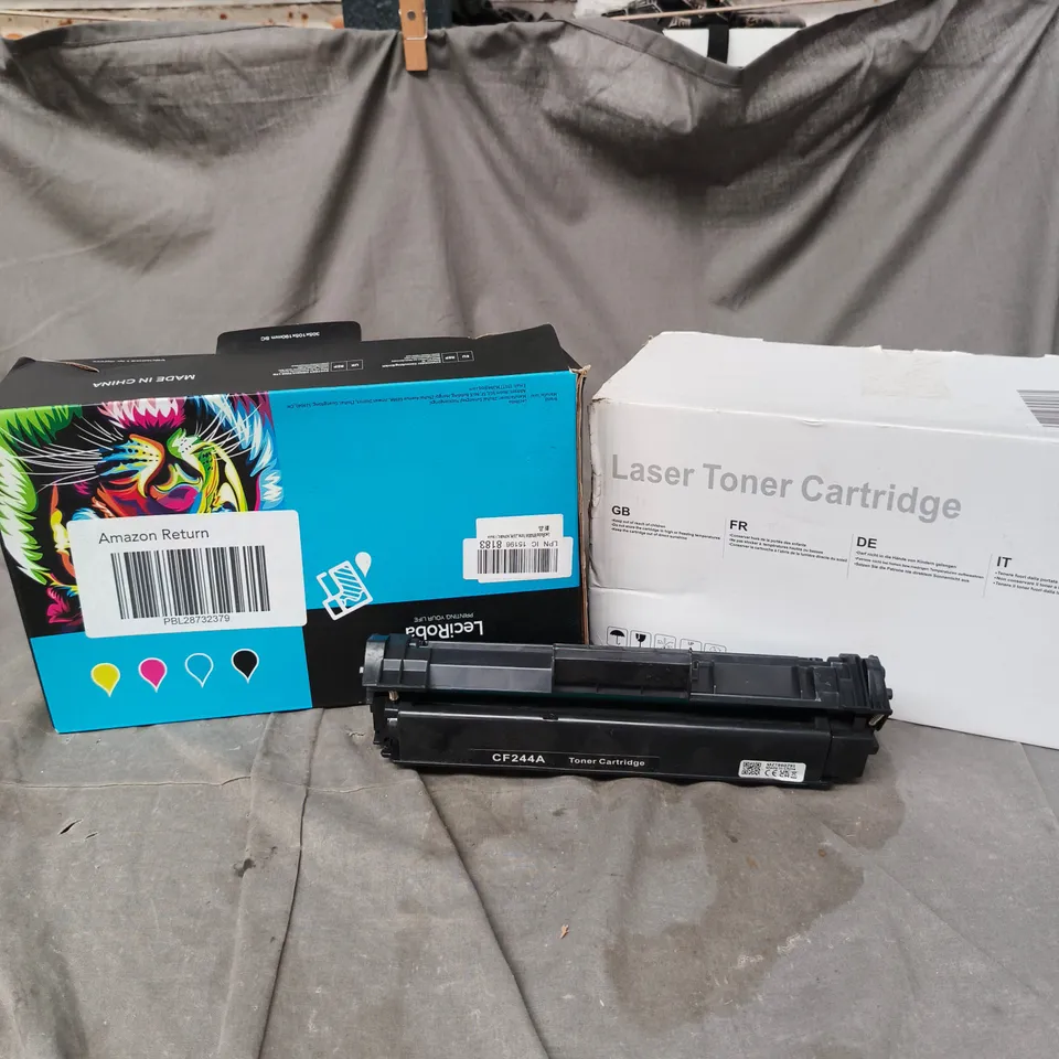 BOX OF APPROXIMATELY 10 ASSORTED PRINTER CARTRIDGE PRODUCTS