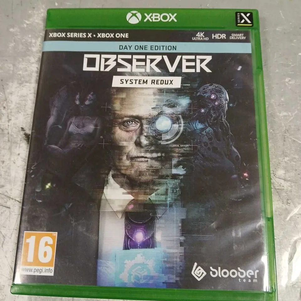 OBSERVER FOR XBOX SERIES X