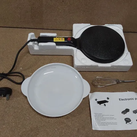 BOXED ELECTRIC CREPE MAKER/HOTPLATE (1 BOX)