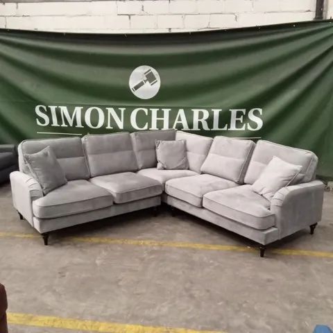 VICTORIA FABRIC CORNER GROUP SOFA