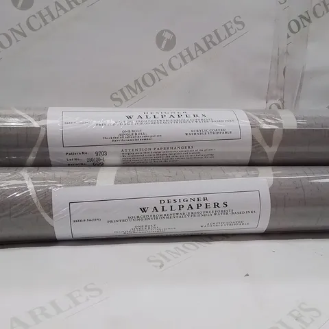 APPROXIMATELY 10 ROLL OF QUALITY DESIGNER WALLPAPER 