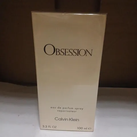 BOXED AND SEALED CALVIN KLEIN OBSESSION EAU DE PARFUM 100ML