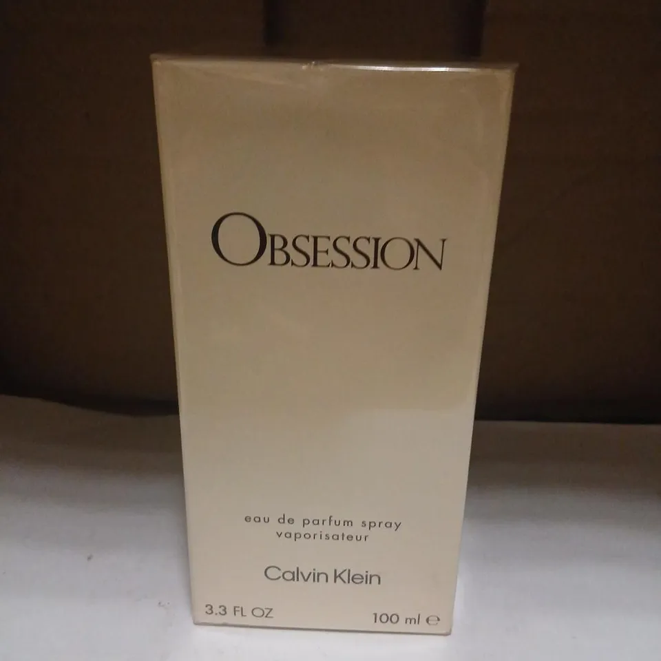 BOXED AND SEALED CALVIN KLEIN OBSESSION EAU DE PARFUM 100ML