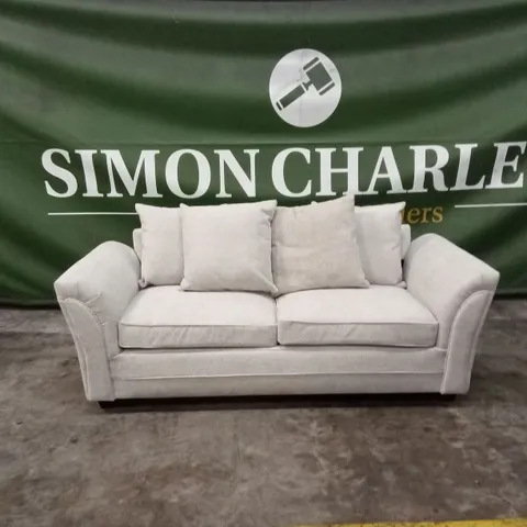 DURY CHUNKY WEAVE 3 SEATER SCATTERBACK SOFA