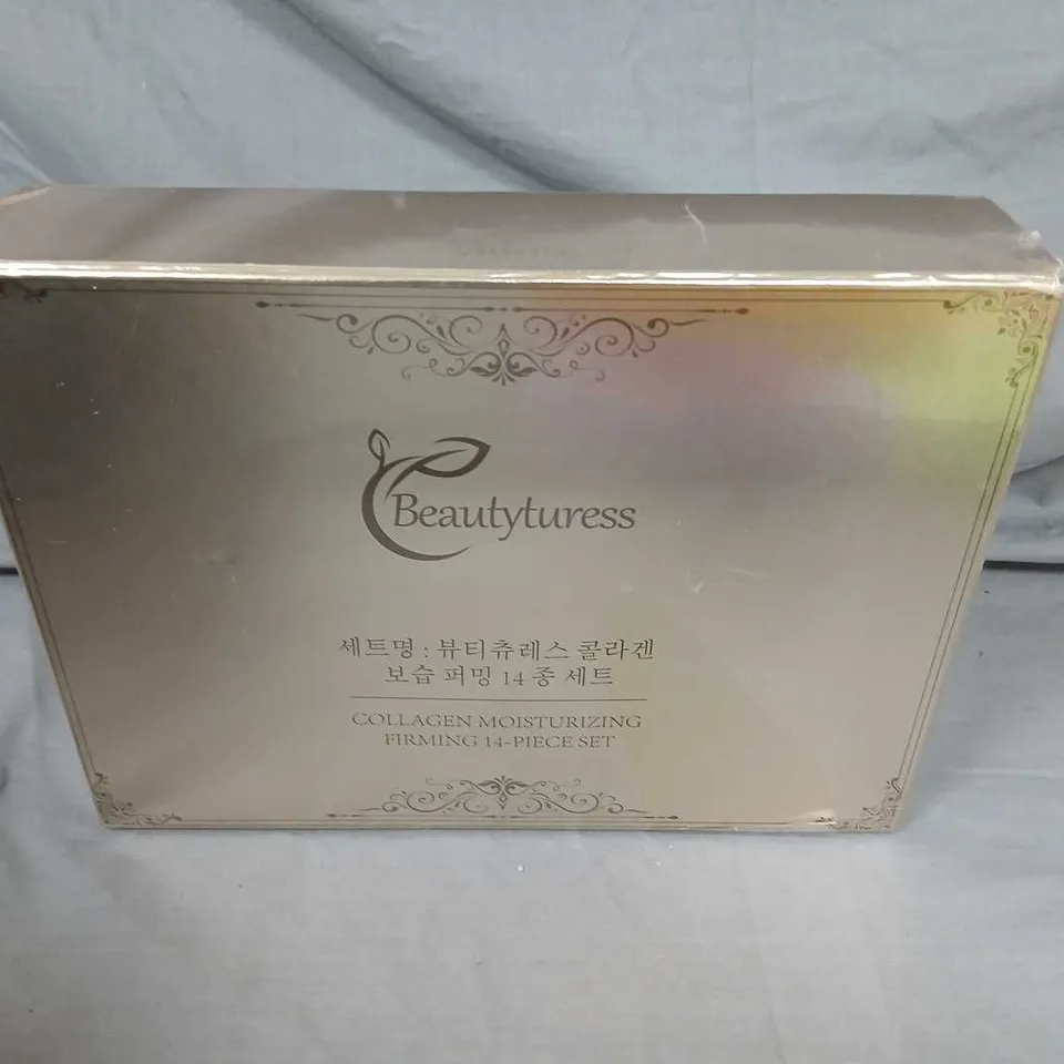 COLLAGEN MOISTURISING FIRMING 14-PIECE BEAUTY SET – BOXED