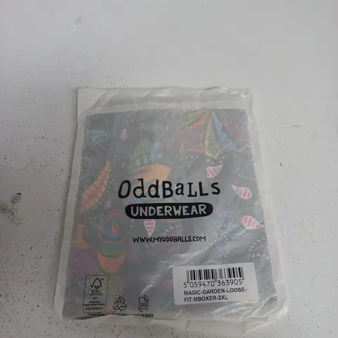 ODDBALLS UNDERWEAR – MAGIC GARDEN LOOSE-FIT BOXER – UK XXL 