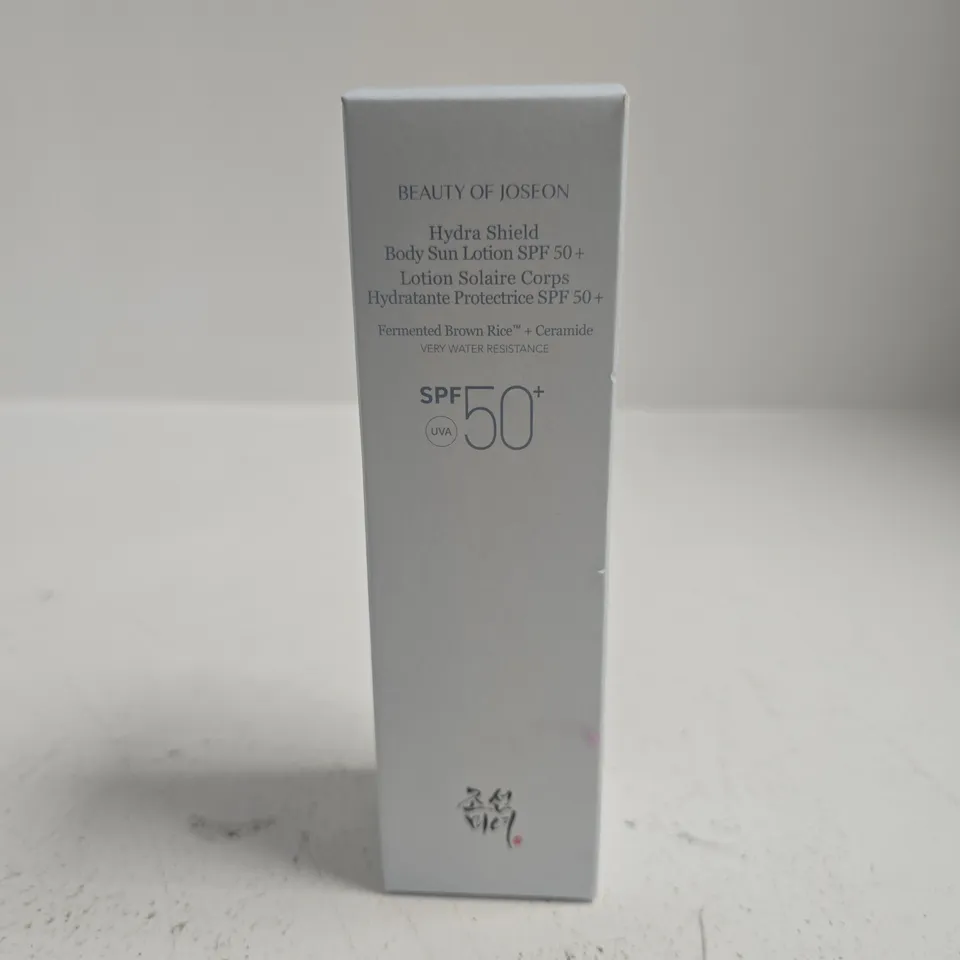 BEAUTY OF JOSEON HYDRA SHIELD BODY SUN LOTION SPF 50+ – BOXED AND SEALED