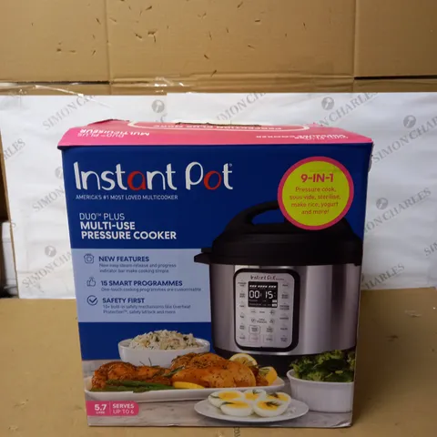 INSTANT POT 9-IN-1 DUO PLUS 7.6L ELECTRIC PRESSURE COOKER