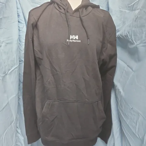 HELLY HANSEN HOODIE – BLACK, UK LARGE (L/G), REGULAR FIT