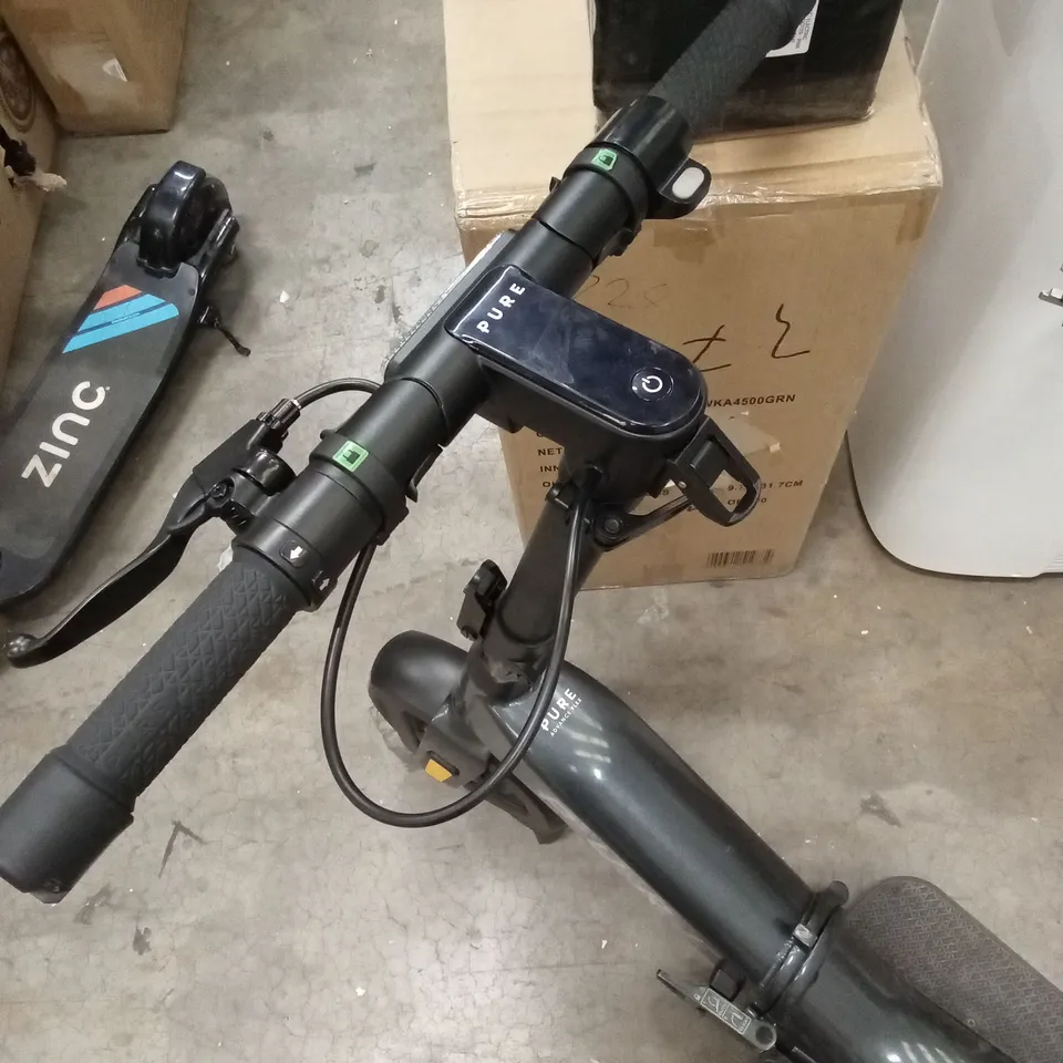 PURE FLEX MERCURY GREY ELECTRIC SCOOTER RRP £899.99