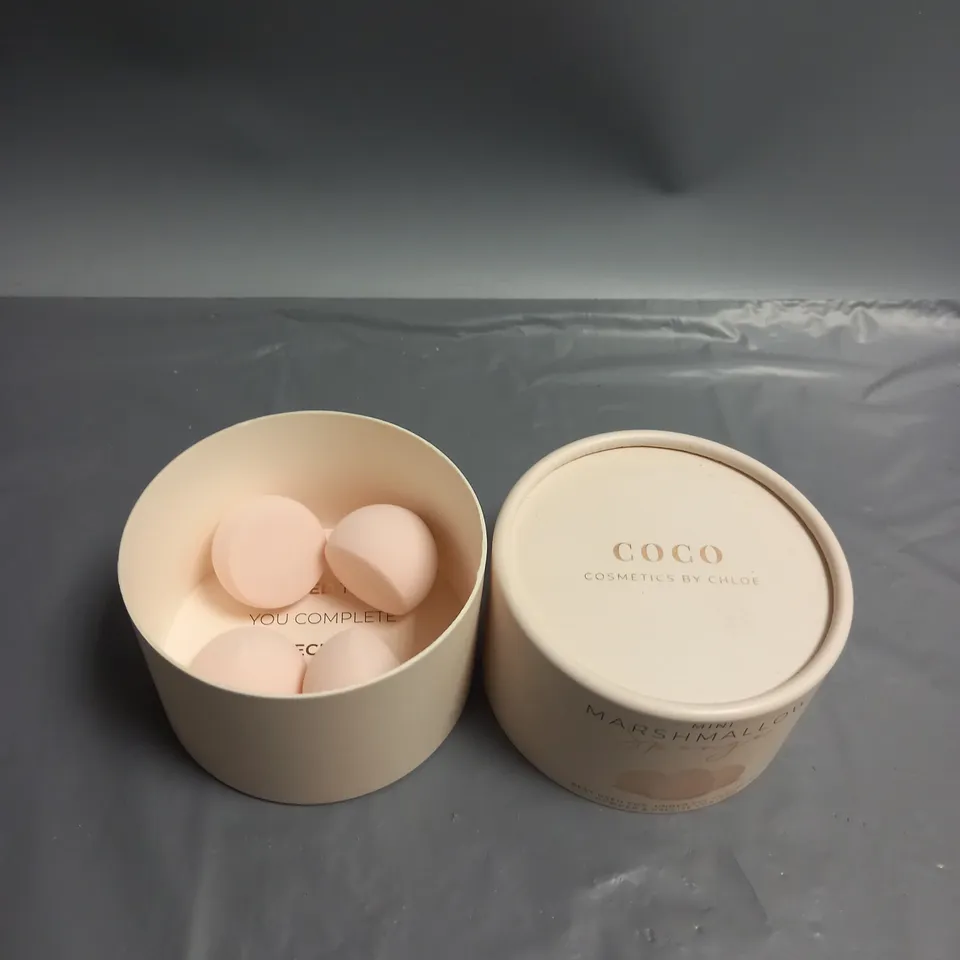 COCO COSMETICS BY CHLOE MINI MARSHMALLOW SPONGES X 4
