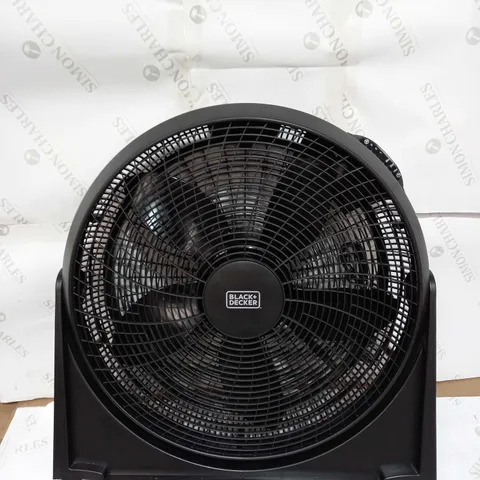 BLACK AND DECKER 2 IN 1 HIGH VELOCITY FAN
