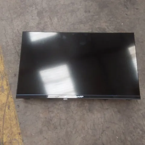 BOXED SHARP 24" LED TV - MISSING POWER CABLE, REMOTE ECT