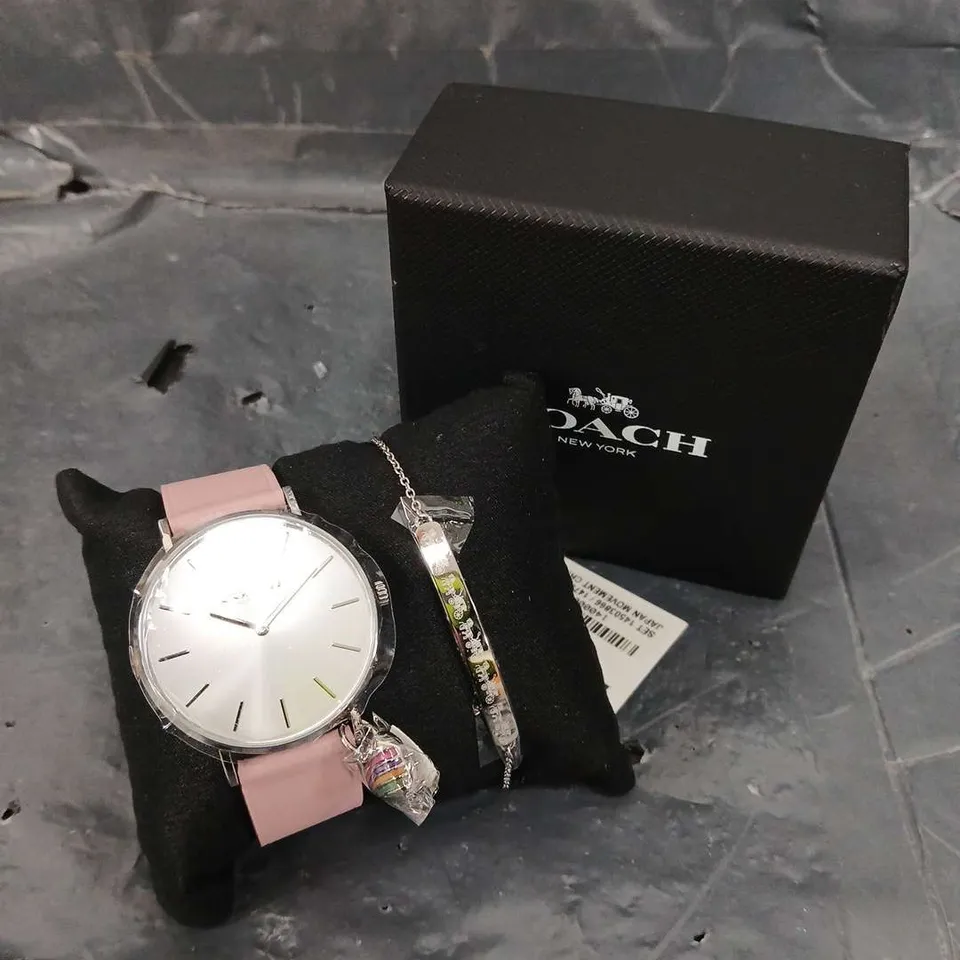 COACH PERRY LADIES WATCH GIFTSET