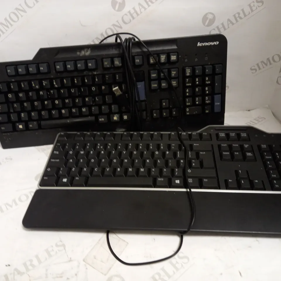 LOT OF 15 COMPUTER KEYBOARDS