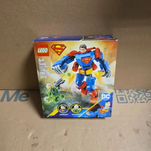 LEGO DC SUPER HEROES SUPERMAN MECH VS LEX LUTHOR – SET 76302, 120 PIECES