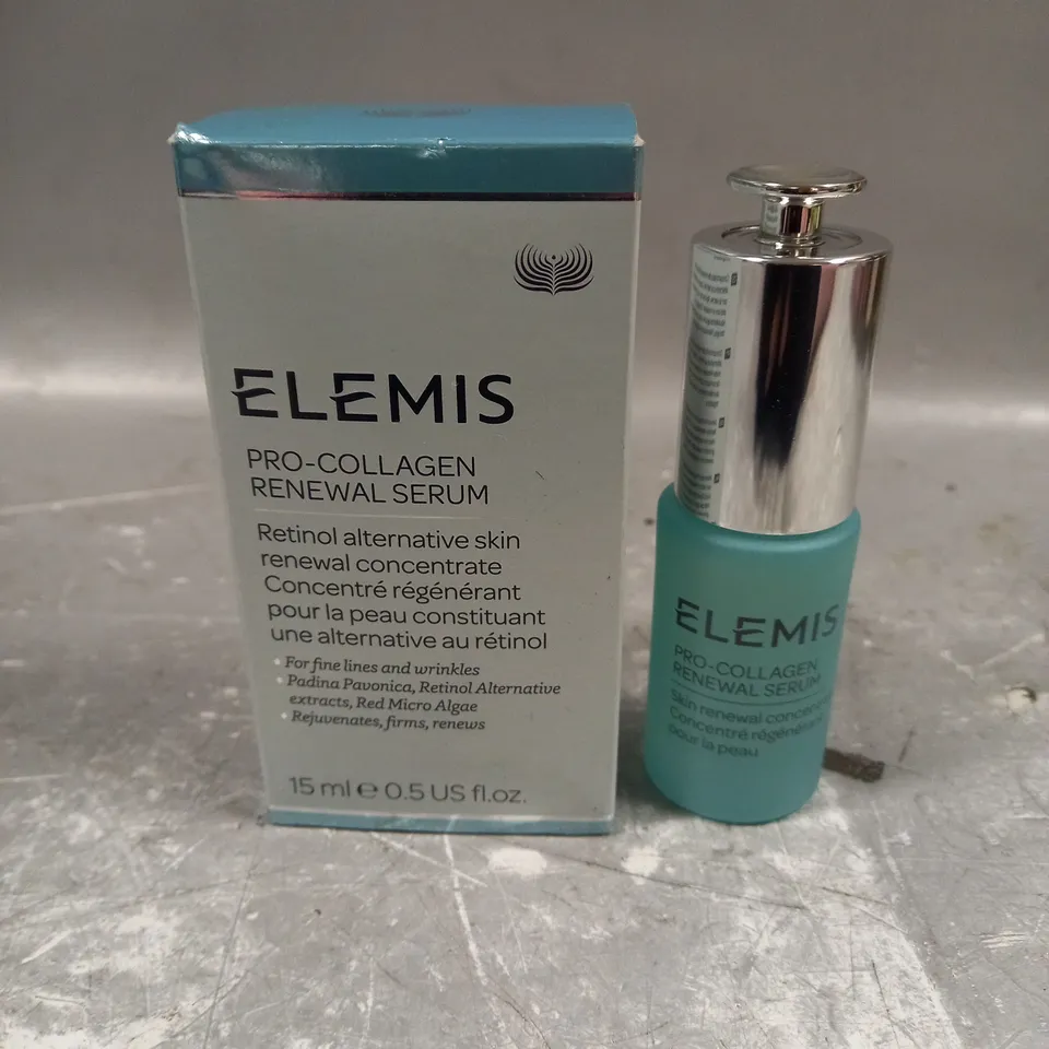 BOXED ELEMIS PRO COLLAGEN RENEWAL SERUM 15ML