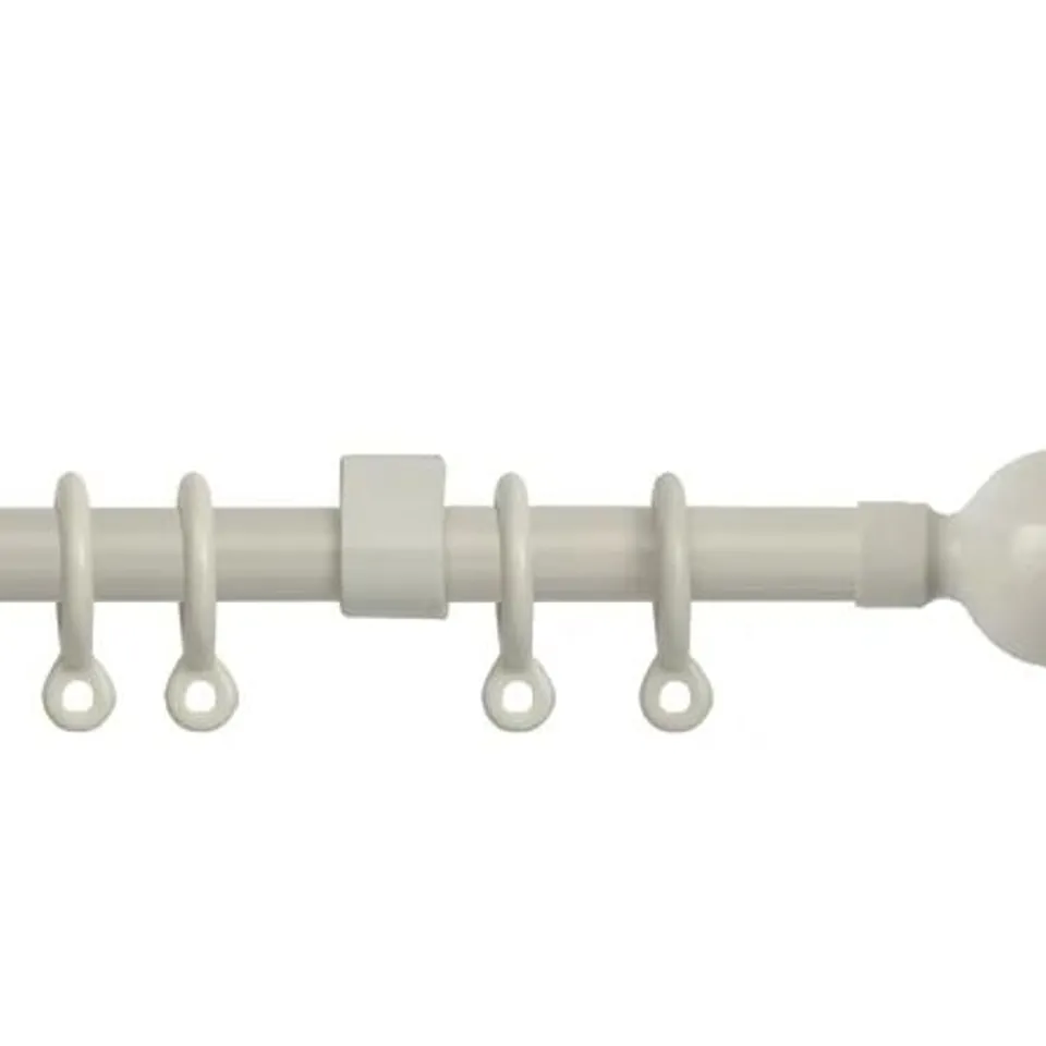 BOXED OLYA ADJUSTABLE CURTAIN POLE SET