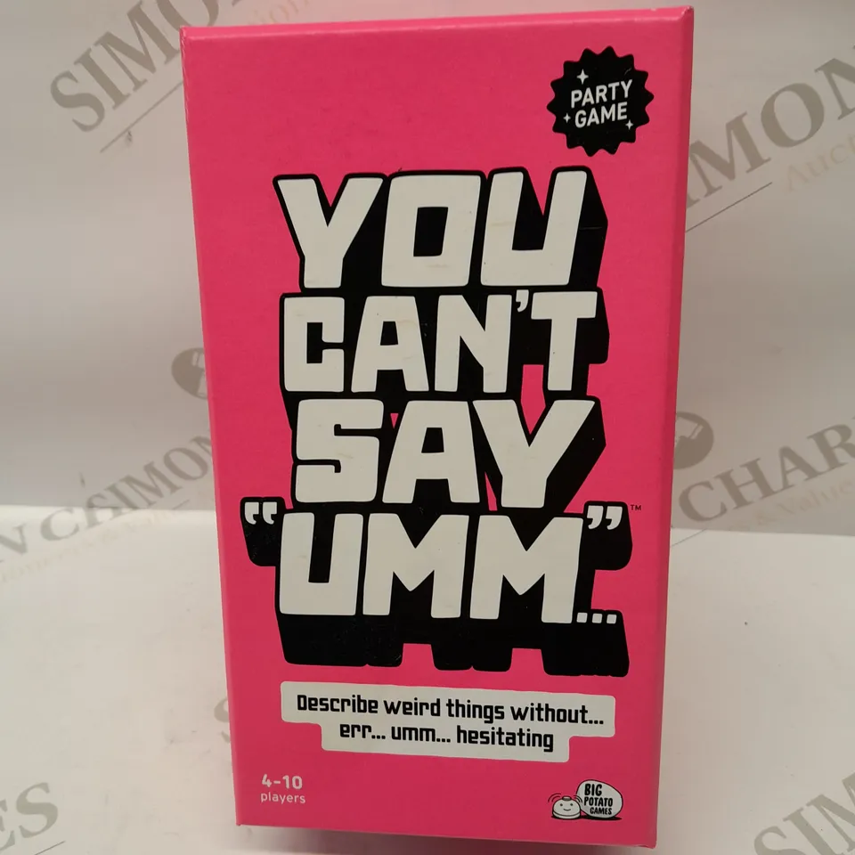 BRAND NEW BOXED YOU CAN'T SAY UMM... PARTY GAME